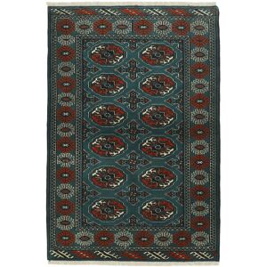 Noué à la main. Origine: Persia / Iran Torkaman Fine Tapis 100x149