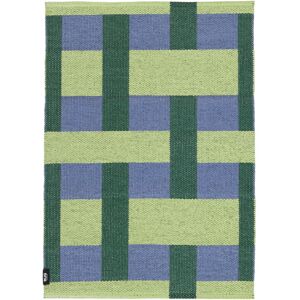 RugVista Checkson Tapis - Vert 70x100