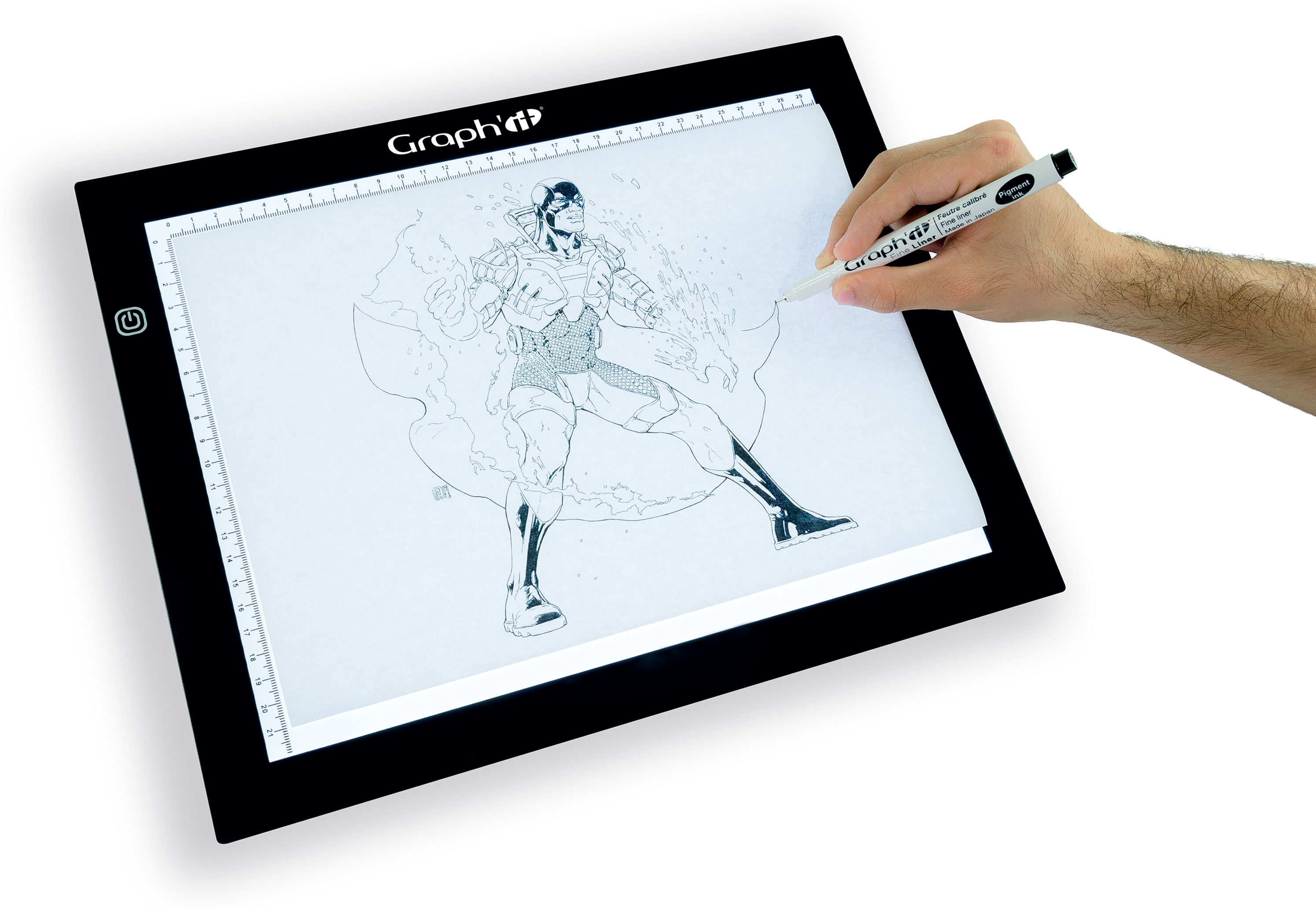 Table lumineuse GRAPH'IT A4 - 23x30cm Table lumineuse GRAPH'IT A4 - 23x30cm