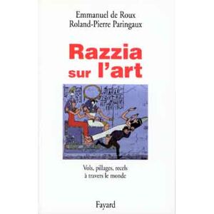 Fournisseur Cultura Razzia Sur L'art - Vol, Pillages, Recels A