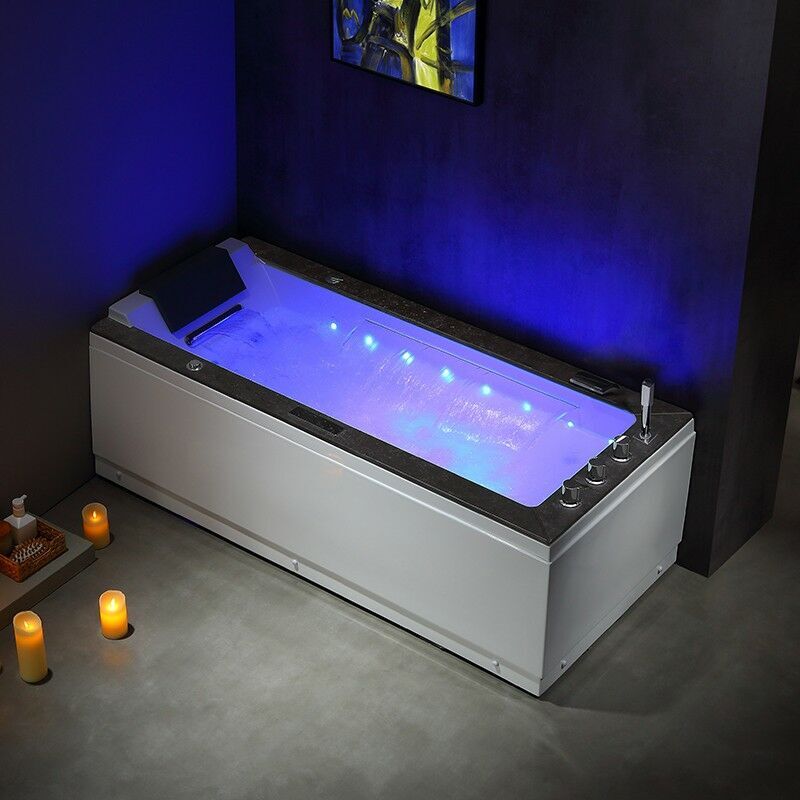 ARCHIPEL® Baignoire balneo Lord Solo 1 place Archipel® 170x75 - Droite ARCHIPEL® Baignoire balneo Lord Solo 1 place Archipel® 170x75 - Droite