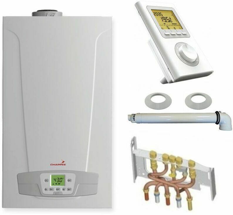 Chappee - Chaudière Gaz Condensation Initia + Max Chappée 29 kW Chappee - Chaudière Gaz Condensation Initia + Max Chappée 29 kW