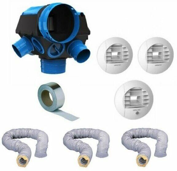 Atlantic - Kit complet gaines et vmc hygrocosy 412294 très basse Atlantic - Kit complet gaines et vmc hygrocosy 412294 très basse