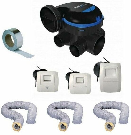 ALDES Kit complet gaines et vmc aldes easyhome hygro classic ALDES Kit complet gaines et vmc aldes easyhome hygro classic
