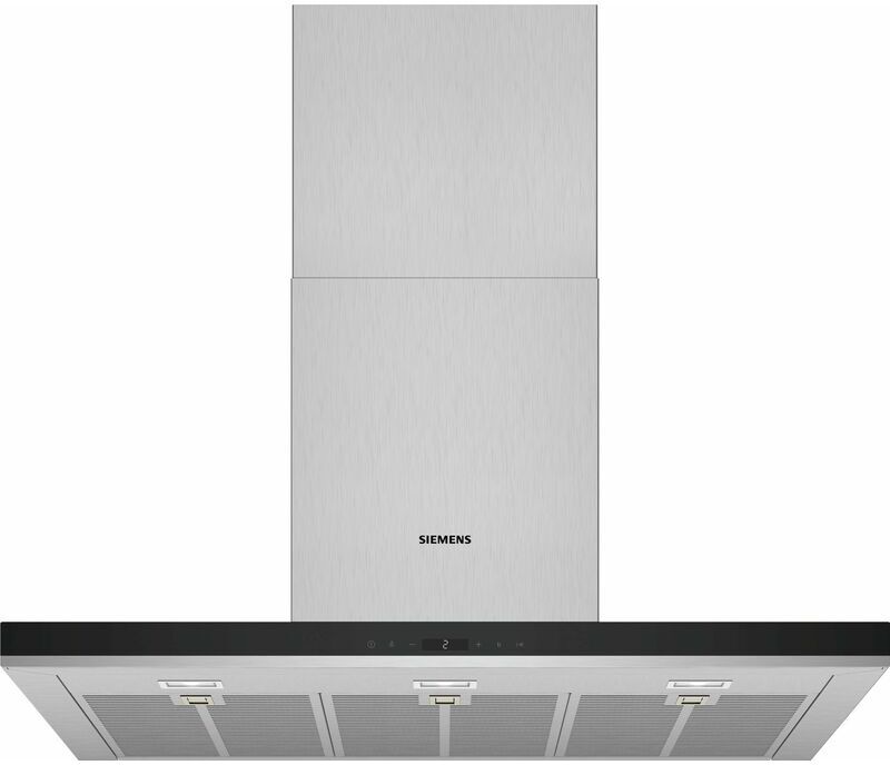 SIEMENS hotte décorative murale 90cm 55db 843m3/h inox - lc98bip50 - siemens