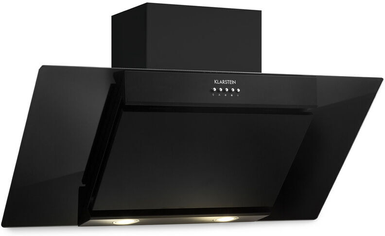 Klarstein Zola 90 Hotte aspirante tête libre 90cm 640 m³/h LED verre Klarstein Zola 90 Hotte aspirante tête libre 90cm 640 m³/h LED verre
