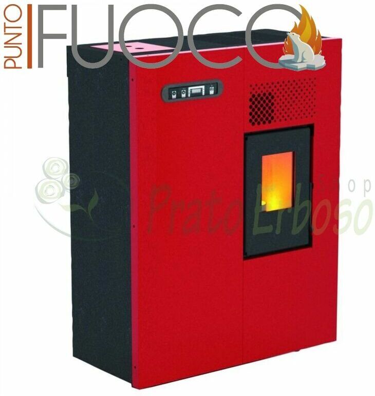 PUNTO FUOCO Camilla - Poêle à granulés De 4,6 Kw rouge PUNTO FUOCO Camilla - Poêle à granulés De 4,6 Kw rouge