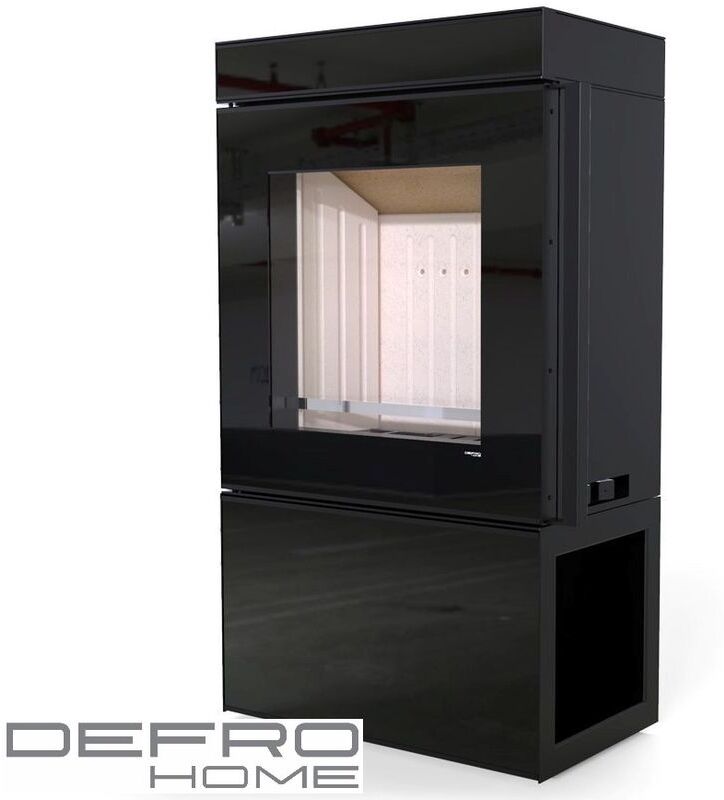 DEFRO Poêle à bois Defro Cube 10 kW - version noire DEFRO Poêle à bois Defro Cube 10 kW - version noire