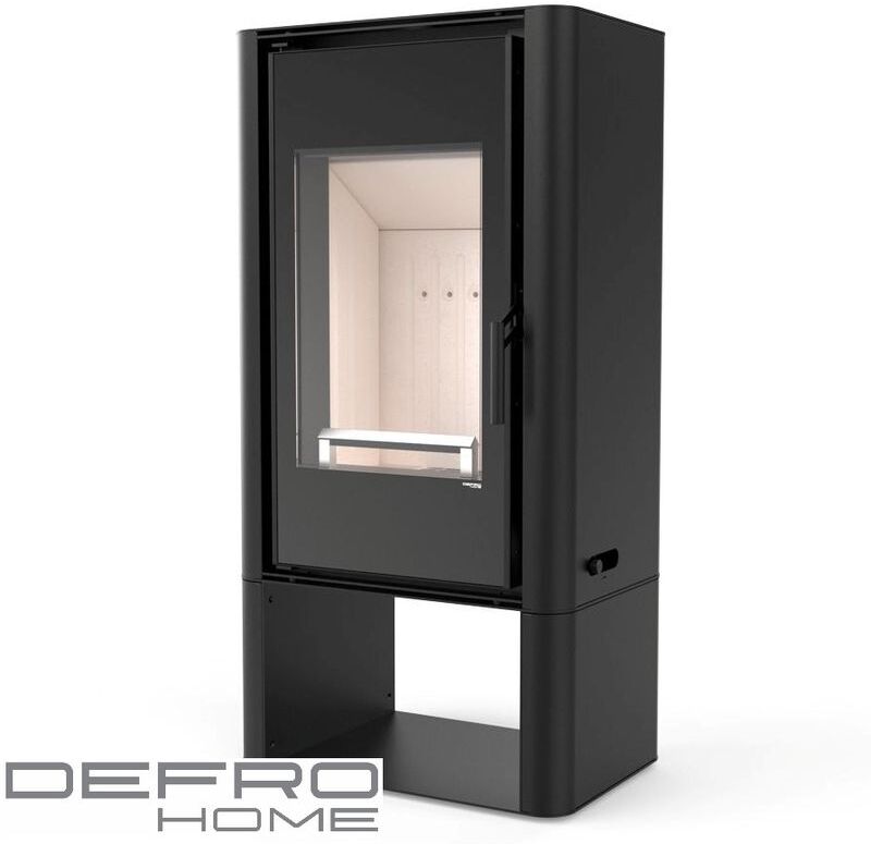 DEFRO Poêle à bois Solum Log 9 kW - version noire - Defro DEFRO Poêle à bois Solum Log 9 kW - version noire - Defro