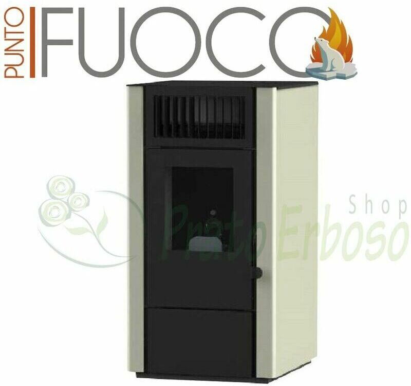 PUNTO FUOCO Dora - Poêle à granulés 9 kw ivoire PUNTO FUOCO Dora - Poêle à granulés 9 kw ivoire