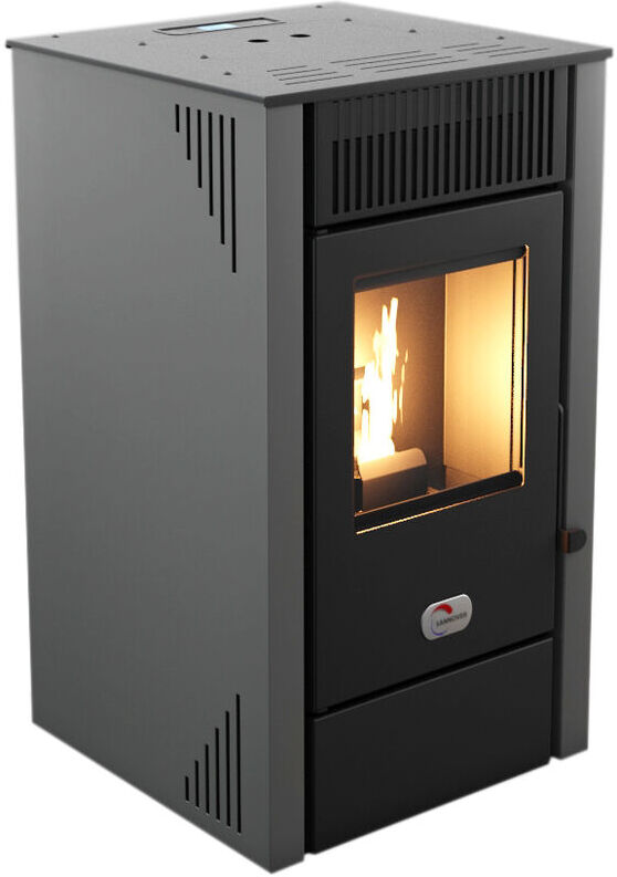 PUNTO FUOCO Poêle à granulés air Anita 9 kW Gris Sannover PUNTO FUOCO Poêle à granulés air Anita 9 kW Gris Sannover