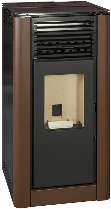 ESCALOR Poêle à granulés ISABELLA 10kW marron A+ Conforlux ESCALOR Poêle à granulés ISABELLA 10kW marron A+ Conforlux