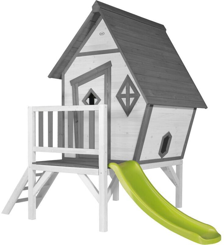 AXI Cabin XL Maison Enfant avec Toboggan vert clair   Aire de Jeux pour AXI Cabin XL Maison Enfant avec Toboggan vert clair   Aire de Jeux pour