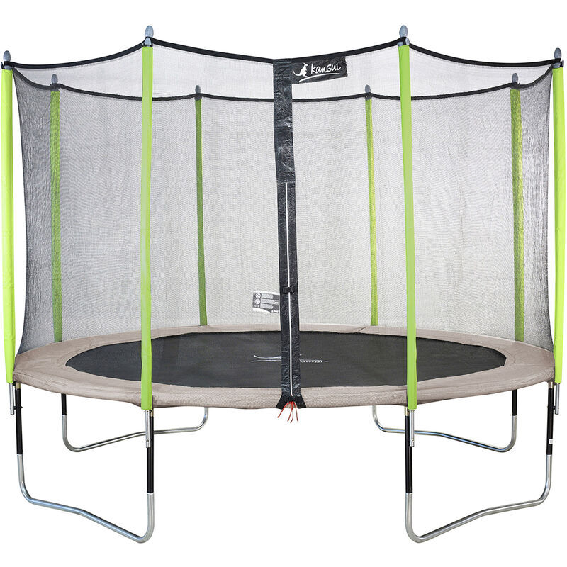 Kangui - Trampoline de jardin 365 cm + filet de sécurité JUMPI