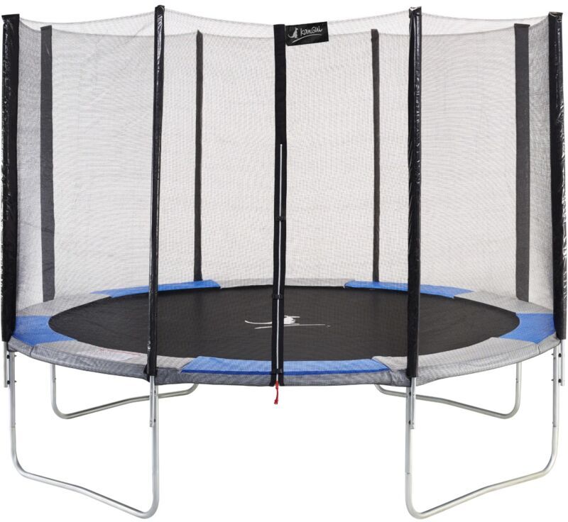Kangui - Trampoline rond Ø430cm avec filet de sécurité - RALLI 430 Kangui - Trampoline rond Ø430cm avec filet de sécurité - RALLI 430