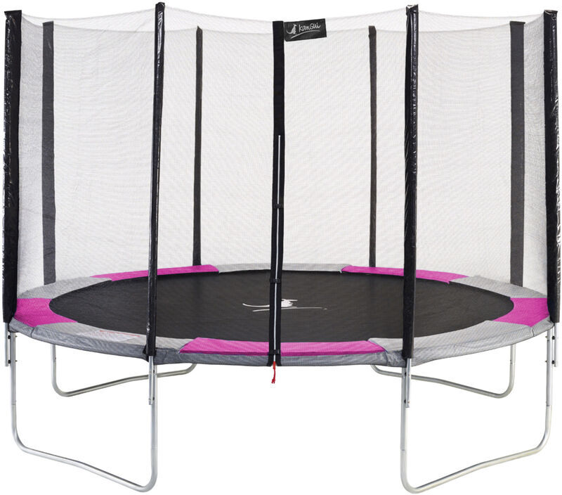 Kangui - Trampoline rond Ø360cm avec filet de sécurité - RALLI 360 Kangui - Trampoline rond Ø360cm avec filet de sécurité - RALLI 360