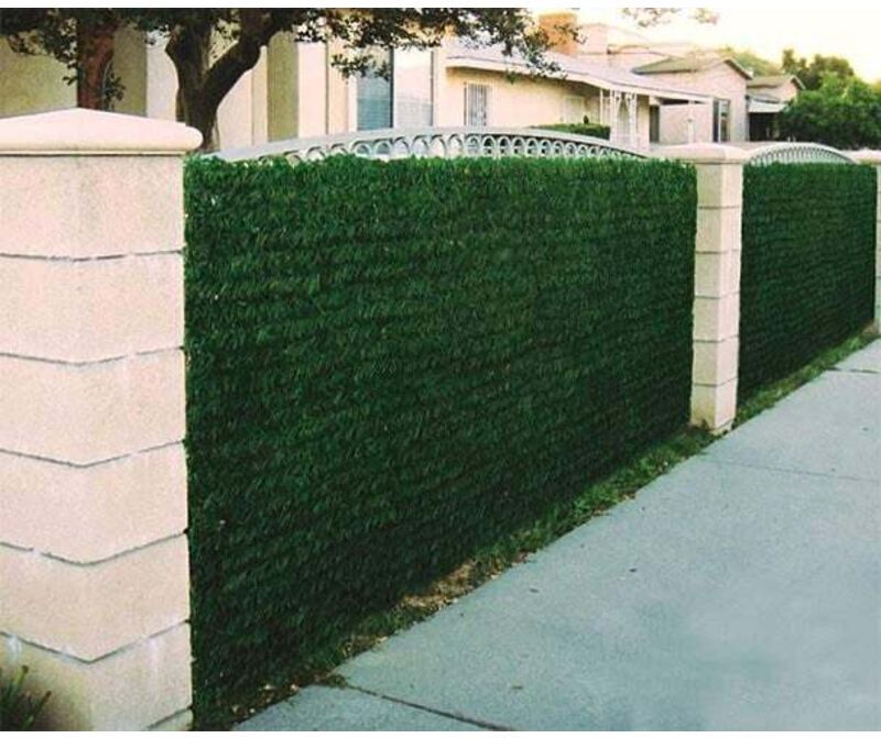 ATOUT LOISIR Haie végétale artificielle Lux-2R 140 brins - vert thuya, Long 30 m, ATOUT LOISIR Haie végétale artificielle Lux-2R 140 brins - vert thuya, Long 30 m,