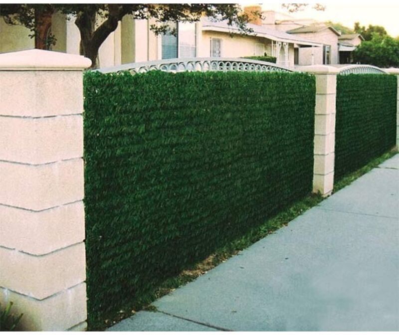 ATOUT LOISIR Haie végétale artificielle Lux-2R 140 brins - vert thuya, Long 48 m, ATOUT LOISIR Haie végétale artificielle Lux-2R 140 brins - vert thuya, Long 48 m,