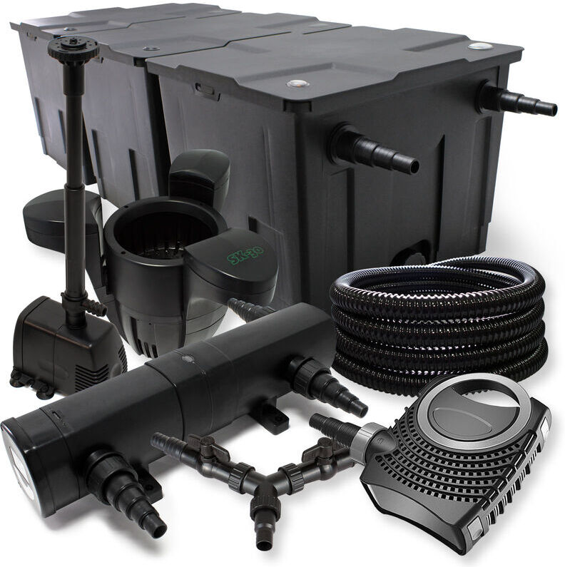 Wiltec - SunSun Kit filtration bassin 90000l 24W Stérilisateur NEO10000 Wiltec - SunSun Kit filtration bassin 90000l 24W Stérilisateur NEO10000