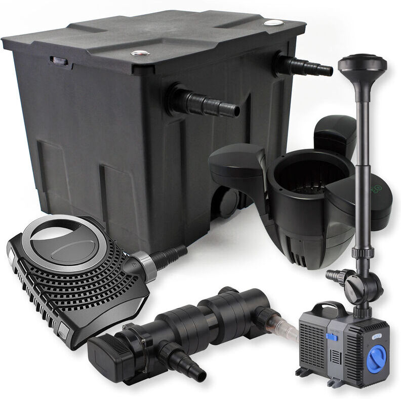 Wiltec - SunSun Kit de filtration de bassin 12000l 24W UVC Wiltec - SunSun Kit de filtration de bassin 12000l 24W UVC