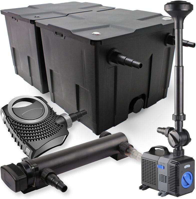 Wiltec - SunSun Kit de filtration de bassin 60000l 36W UVC Wiltec - SunSun Kit de filtration de bassin 60000l 36W UVC