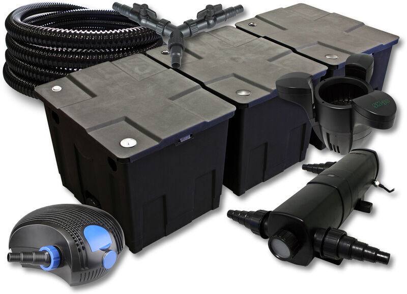 Wiltec - SunSun Kit filtration de bassin 90000l avec 24W St?rilisateur Wiltec - SunSun Kit filtration de bassin 90000l avec 24W St?rilisateur