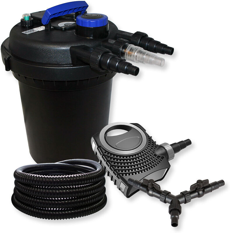 Wiltec - SunSun Kit filtration bassin ? pression 10000l 11W UVC Wiltec - SunSun Kit filtration bassin ? pression 10000l 11W UVC