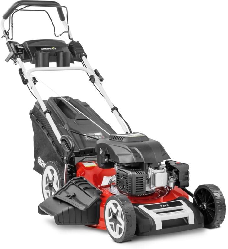 Greencut - Tondeuse à gazon GLM880X à essence 173cc 7,5cv 4 temps Greencut - Tondeuse à gazon GLM880X à essence 173cc 7,5cv 4 temps