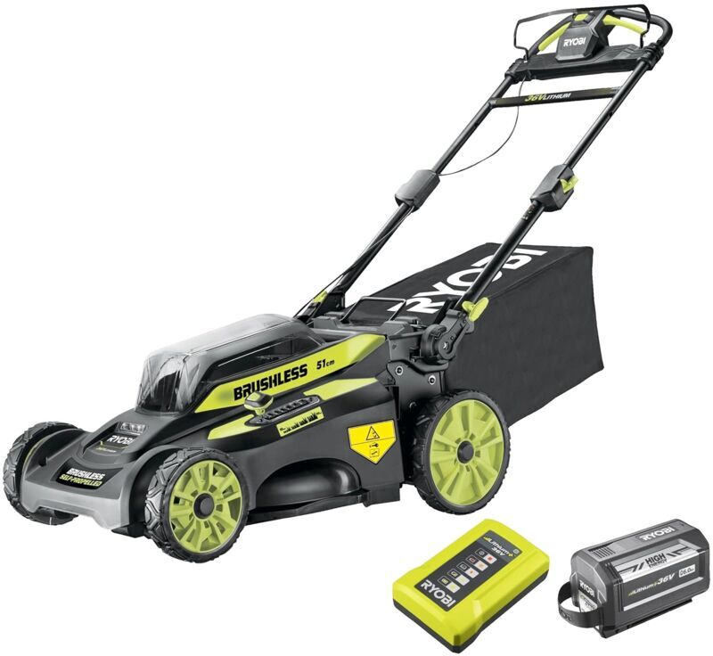 RYOBI Tondeuse à batterie Ryobi RY36LMX51A-160 RYOBI Tondeuse à batterie Ryobi RY36LMX51A-160