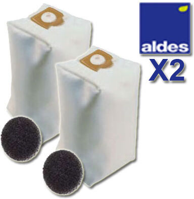 Atepac - Lot de 2 sacs ALDES Universels d'une capacité de 30 litres + 2