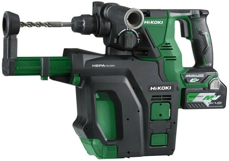 HiKOKI DH36DPAWRDZ Perforateur sans fil avec unité d'aspiration - 36 V HiKOKI DH36DPAWRDZ Perforateur sans fil avec unité d'aspiration - 36 V