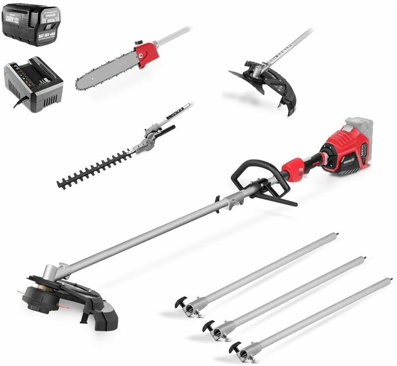 GREENCUT Multifuncion de bateria 56V + Bateria 2A + Cargador -GREENCUT GREENCUT Multifuncion de bateria 56V + Bateria 2A + Cargador -GREENCUT