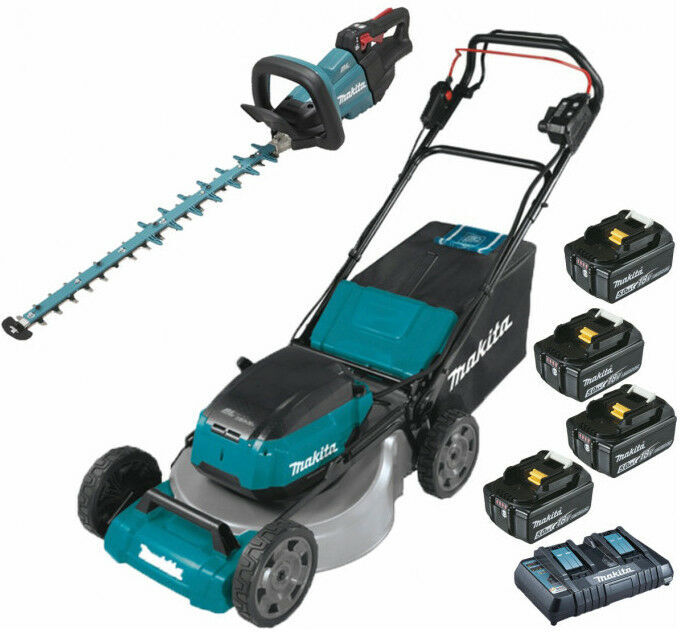 MAKITA Pack Makita Jardin: tondeuse autractée 36V 53cm DLM532 + taille haie MAKITA Pack Makita Jardin: tondeuse autractée 36V 53cm DLM532 + taille haie