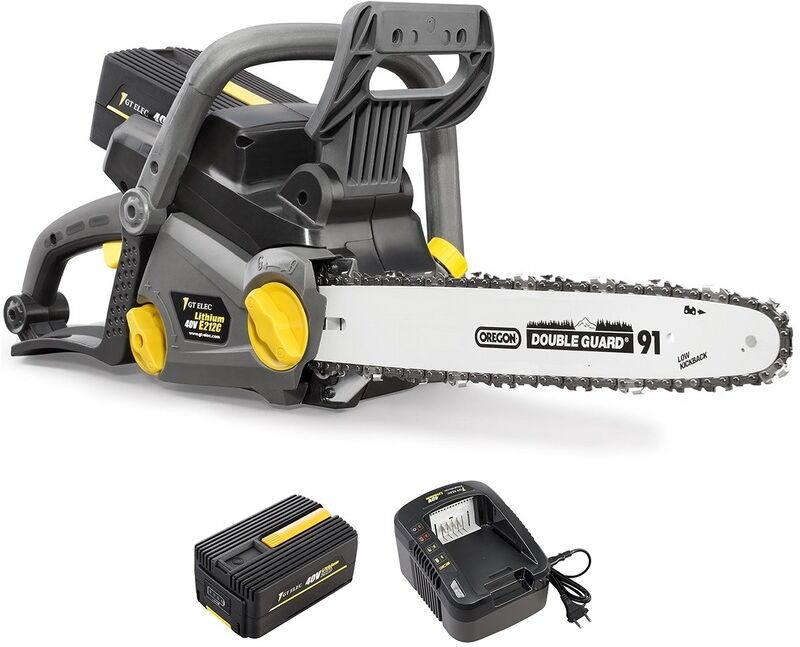GT ELEC Tronçonneuse sans fil à batterie, 40 V, guide 16 pouces, GT ELEC + GT ELEC Tronçonneuse sans fil à batterie, 40 V, guide 16 pouces, GT ELEC +