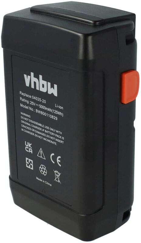vhbw Li-Ion batterie 5000mAh (25V) pour tondeuse Gardena tondeuse vhbw Li-Ion batterie 5000mAh (25V) pour tondeuse Gardena tondeuse