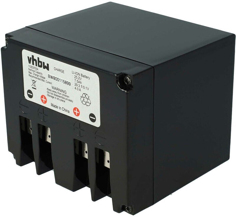 vhbw Li-Ion batterie 7500mAh (25.2V) pour tondeuse à gazon robot Stiga vhbw Li-Ion batterie 7500mAh (25.2V) pour tondeuse à gazon robot Stiga