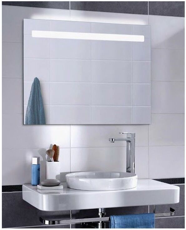 Pradel - Miroir de salle de bains avec éclairage LED Horizontale - 65