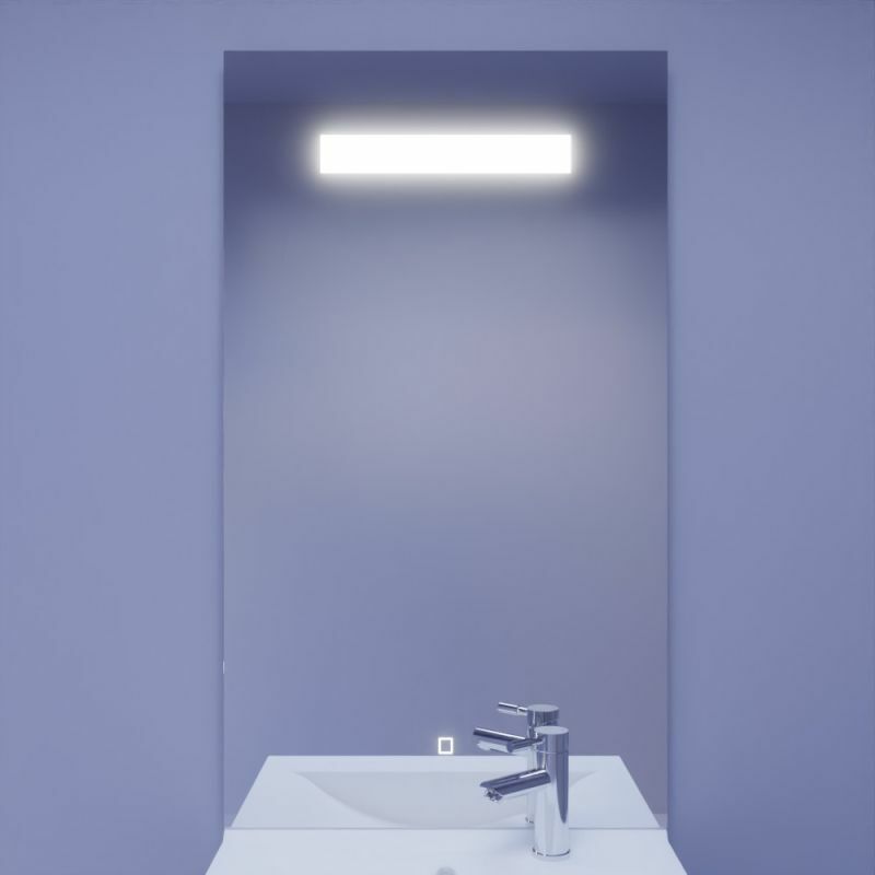 ELEGANCE Miroir 60x105 cm - rétro-éclairant à LED et interrupteur sensitif