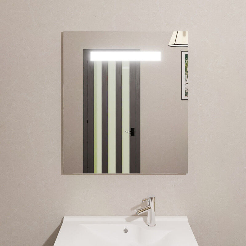 ELEGANCE Miroir 70x80 cm - éclairage intégré à LED et SANS interrupteur sensitif ELEGANCE Miroir 70x80 cm - éclairage intégré à LED et SANS interrupteur sensitif
