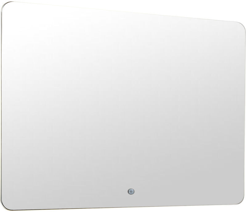 ONDEE Miroir rétro-éclairant LOS ANGELES - Argent - 100x80cm - Verre - Cadre ONDEE Miroir rétro-éclairant LOS ANGELES - Argent - 100x80cm - Verre - Cadre