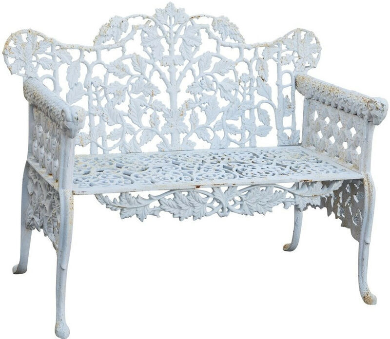 BISCOTTINI Banc De Jardin En Fonte L110Xpr56Xh86 Cm BISCOTTINI Banc De Jardin En Fonte L110Xpr56Xh86 Cm