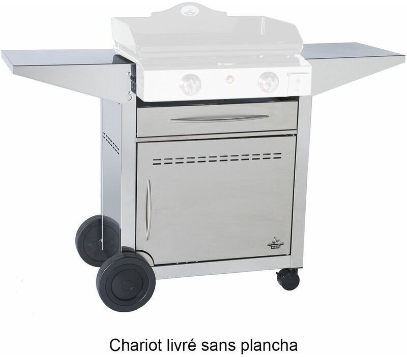 FORGE ADOUR chariot plancha 127 x 50 x 86 cm - 923600 - Forge Adour FORGE ADOUR chariot plancha 127 x 50 x 86 cm - 923600 - Forge Adour