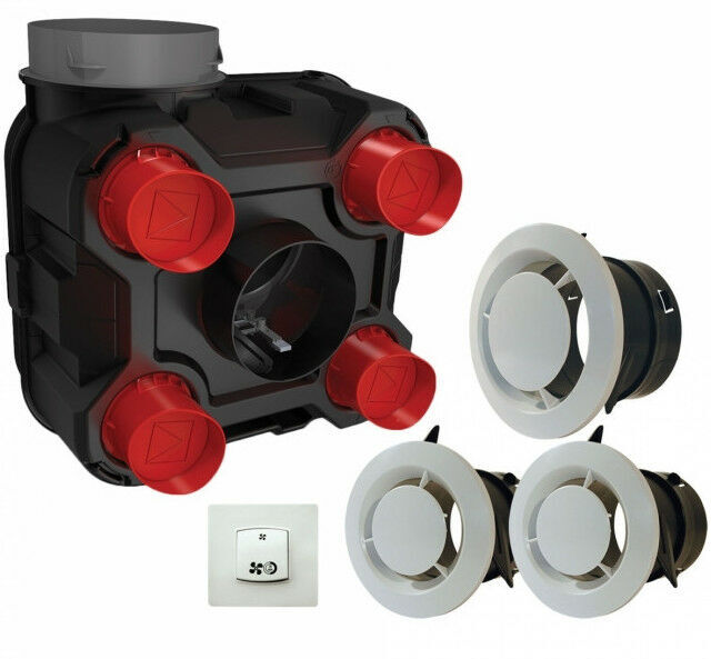 DMO Kit VMC simple flux Evia basse consommation DMO DMO Kit VMC simple flux Evia basse consommation DMO