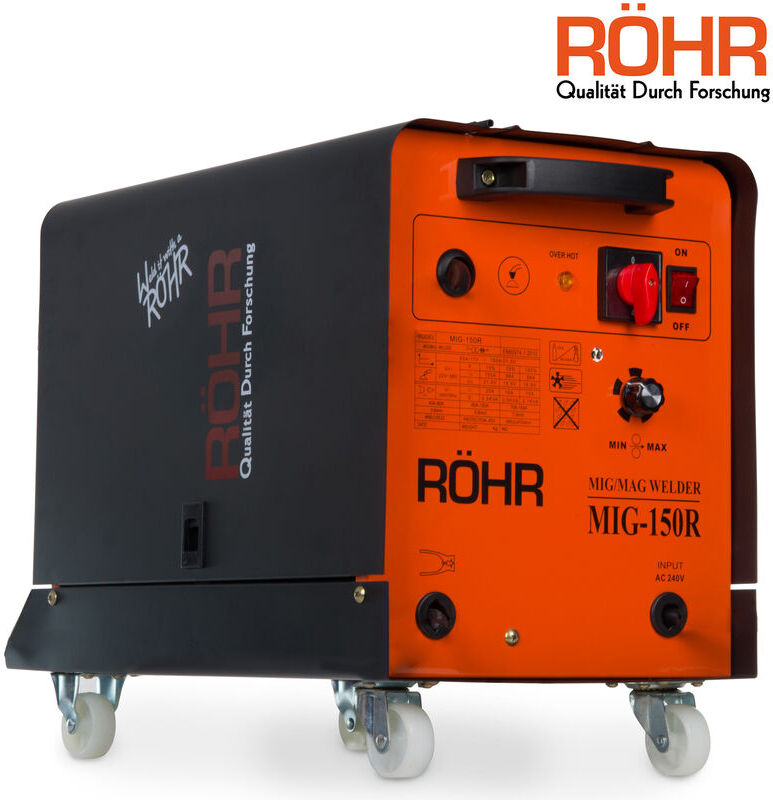 Röhr MIG-150R - Poste à souder - soudage flux / gaz / MIG / avec fil Röhr MIG-150R - Poste à souder - soudage flux / gaz / MIG / avec fil