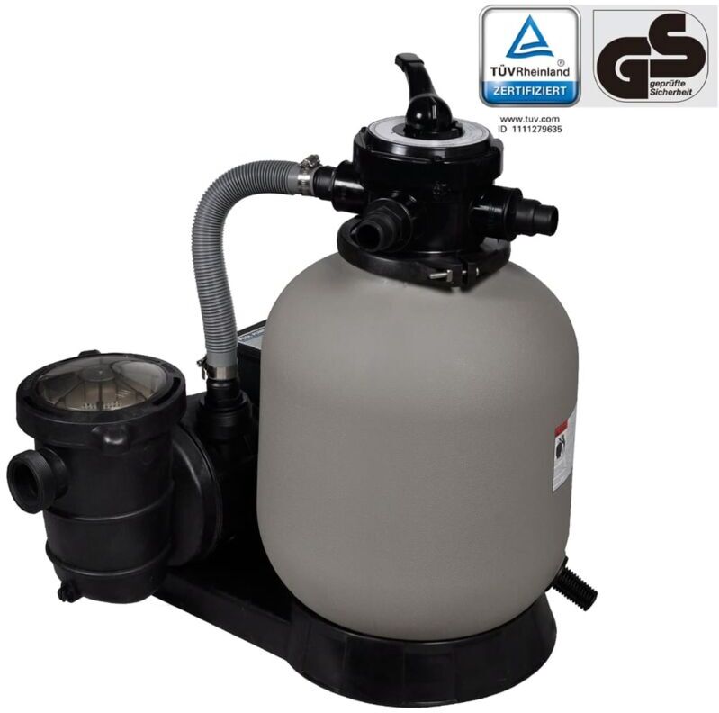 vidaXL Pompe à filtre à sable 600 W 17000 l/h vidaXL Pompe à filtre à sable 600 W 17000 l/h