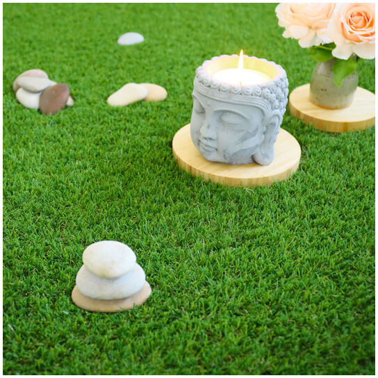 DÉCOWEB Gazon synthétique Chambord decoweb.com - 30mm - 2m x 10m DÉCOWEB Gazon synthétique Chambord decoweb.com - 30mm - 2m x 10m