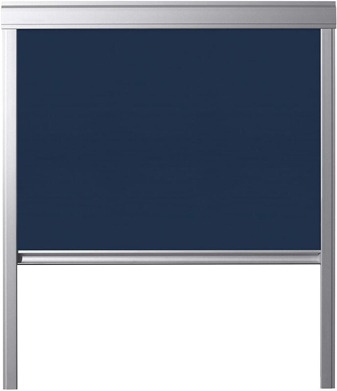 ITZALA Store occultant pour VELUX fenêtres de toit, S06, 606, 4, Bleu Foncé ITZALA Store occultant pour VELUX fenêtres de toit, S06, 606, 4, Bleu Foncé