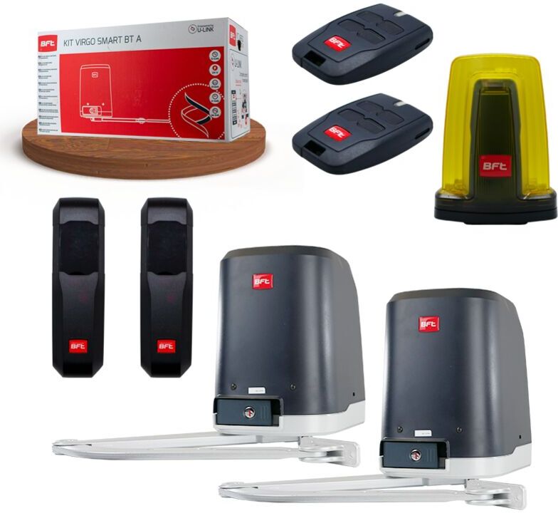 BFT KIT VIRGO SMART BT A20 Automatisme portail 2 battants BFT 24V - BFT BFT KIT VIRGO SMART BT A20 Automatisme portail 2 battants BFT 24V - BFT