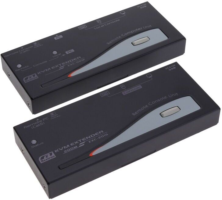 BEMATIK 200m Extender HD KVM Rextron (KVM USB  PC-USB + KVM-USB) - Bematik BEMATIK 200m Extender HD KVM Rextron (KVM USB  PC-USB + KVM-USB) - Bematik