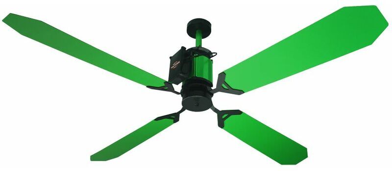 RAZZETTI Grand ventilateur de plafond vert cm 152xh30 FAN-GTV-03 - Razzetti RAZZETTI Grand ventilateur de plafond vert cm 152xh30 FAN-GTV-03 - Razzetti